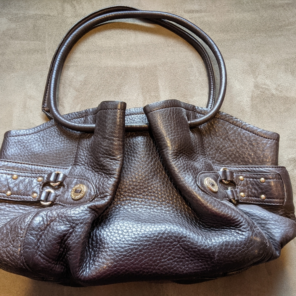 Cole Haan Pebbled Bucket Bag - Village Classic